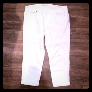Old Navy Boyfriend Pants - Bright White